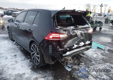 2018 Volkswagen Golf R 2.0T W/Dcc Navigation from USA, damaged, VIN WVWVF7AU7JW153570